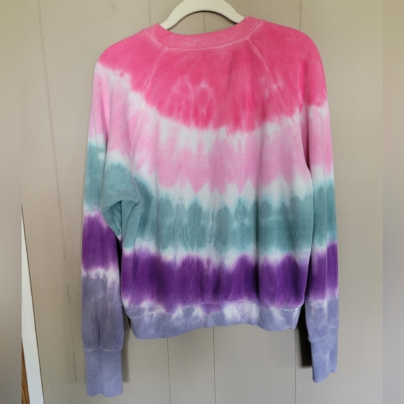 Spiritual Gangster Tie Dye Bridget Raglan Sweatshirt - Picture 7 of 7
